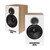 Elac DBR62-W - Debut Reference 6.5" Bookshelf Speakers - White, Pair and Elac DS-A101-G - Integrated amp and network music player with Wi-Fi, Bluetooth