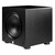 Elac DBR62-W - Debut Reference 6.5" Bookshelf Speakers - White, Pair, Elac DS-A101-G - Integrated amp and network music player with Wi-Fi, Bluetooth and Elac PS250-BK - Varro Premium 10" 250 Watt Powered Subwoofer with Auto-EQ