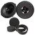JBL CLUB-64SQ Club Series 6.5" Two-way Premium Car Audio Speaker Speakers, Pair with RKFR6 Fast Rings 6" & 6.5"