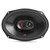 JBL Stage39637FAM Stage3 6x9" Three-Way Car Audio Speakers - No Grills with RKFR69 Fast Rings 6x9"