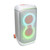 JBL PartyBox Stage 320 Powerful portable Bluetooth party speaker with dynamic light show-White with JBLPBWIRELESSMICAM Two digital wireless microphones designed for use with the JBL PartyBox speakers
