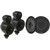 Kicker 47KSMT2504 KSMT250 Dual Pod Component System w/ 2.5" mids and 1" tweeters w/ 51KSC6704 6.75" Coaxial Bundle