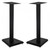 Elac LS10-B - 23" Steel and Wood Speaker Stands - Black, Pair