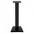 Elac LS10-B - 23" Steel and Wood Speaker Stands - Black, Pair