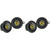Kicker 46CSC354 CS-Series CSC35 3.5-Inch (89mm) Coaxial Speakers w/ 46CSC354 3.5" Coaxial Bundle