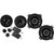 Kicker 46CSS654 CS-Series CSS65 6.5-Inch (160mm) Component System with .75-inch tweeters w/ 43DSC404 4" Coaxial Bundle