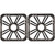 Kicker (2) 11L712GLC 12" Charcoal Grille w/LED for SoloBaric 11S12L7 Subwoofer Sub Bundle
