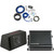 Kicker 45VL7R122 Single 12" L7R Loaded Vented Enclosure - 600 Watts RMS - w/ CXA800.1 Amp, Wiring Kit Bundle