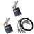 Kicker (2) 46KISLOC K-Series Interconnect, Speaker To Rca W/ Line-Out Converter & 46QI44 4 Meter 4-Channel Signal Cable