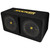 Kicker Dual 12 Inch Comp Bass Package 50DCWC122 with CXA8001 and amp wire kit