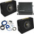 Kicker (2) 10 Inch Comp Truck Bass Package 50TCWC104 with 46CXA8001 and amp wire kit