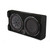 Kicker 48TRTP122  Comp RT 12" Subwoofer Enclosure Package + 47KEY5001 Amp, Bass Knob & Amp Install Kit Bundle