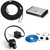 JL Audio HD750/1 Monoblock Class D Wide-Range Amplifier, 750 W, & Install Kit, Bass Knob Bundle