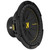 Kicker 50CWCS104 CompC 10" Subwoofer, Single 4-Ohm with Speaker Wire Bundle