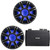 Kicker (2) 51MWF124 - MWF 12-Inch Premium Marine Subwoofer (free-air) 4-ohm & 48KXMA8004 Marine Amp Bundle
