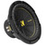 Kicker (2) 50CWCD104 CompC 10" Subwoofer, Dual 4-Ohm with CXA8001 Amp Bundle ( Includes Bass Knob )
