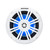 Kicker 46KMC3 Marine Gauge-Style Source  & ( 2 Pair ) 51KM604WL 6.5" White Marine LED Speakers bundle