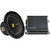Kicker 50CWCS84 CompC 8" Subwoofer, Single 4-Ohm with CXA4001 Amp Bundle