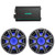 Kicker (2) 51MWF104 - MWF 10-Inch Premium Marine Subwoofer (free-air) 4-ohm & 48KMA6004 Marine Amp Bundle
