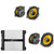 JL Audio JD400/4 4 Ch. Class D Full-Range Amp w/ C1 5.25" & 4" Audio Upgrade Bundle