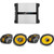 JL Audio JD400/4 4 Ch. Class D Full-Range Amp w/ C1 6x9" 3-way & 6x9" Audio Upgrade Bundle