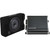 Kicker 48CVTDF122 CVTDF 12" Sub Down Firing enclosure w/ 400 Watt Amp Bundle