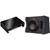 Kenwood P-XW1221SHP Single 12" High Power Subwoofer in a Vented Enclosure and includes a X503-1 1000W Max Power eXcelon Series Class D Mono Amplifier