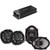 Kicker KPX300.4 Powersports & Motorcycle Amp & 5.25" & 5x7" Speakers (4 Ohm )