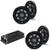 Kicker Marine KPX300.4 Powersports & Motorcycle Amp & (2) 6.5" Speakers (4 Ohm )