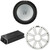 Kicker Marine KPX500.1 Powersports Amp & 12" Free Air 2 Ohm ( White Grill ) Subwoofer Audio Upgrade