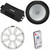 Kicker 48PXA6001 Weatherproof Powersport Mono Amp & 12" 4 Ohm Free-Air Marine Subwoofer ( White Grill ) Includes LED Remote