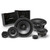Alpine HDA-F60 Status Hi-Res 4-Ch Amp & (2) HDZ-653S 6.5" 3-Way Slim Audio Upgrade Bundle