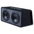 Memphis Audio PRXE12D1 Dual 12” Power Reference Series Loaded Enclosure 1-Ohm with SRX600.1V Mono 600 Watt Amplifier