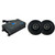 ATG Audio Marine Certified 500 Watt 2 Channel Mini Amplifier with 1-Pair 6.5" Speakers