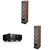 Focal Vestia No3 Floorstanding Speakers Dark Wood, Includes 2 Speakers & AV Receiver, RX-V4ABL Bundle