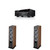 Focal Vestia No2 Dark Wood 3-Way Floorstanding Speakers Bundle with RX-V385 4K AV Receiver