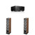 Focal Vestia No3 3-Way Floorstanding Speakers (Dark Wood) Pair with RX-A4ABL AV Receiver Bundle