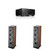 Focal Vestia No4 Loudspeaker Pair in Dark Wood with RX-A4ABL AV Receiver Bundle