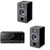 Focal Bundle: Vestia No1 Black Bookshelf Speakers (2x) with RX-A6A 9.2 Receiver