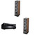 Focal Vestia No4 Dark Wood Floorstanding Speakers Pair with AV Receiver Bundle, SKU: FVESTIAN4DW, DRX2.4-REF