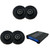 ATG Audio Power Sports Two Pair 6.5" Speakers with Class A/B 2400 Watt Amplifier