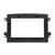 Metra 95-6528B Dash Kit Fits select 2006-09 Dodge Ram trucks — double-DIN radios (Matte Black)
