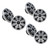 Kicker 8" Silver Marine LED Speakers - 3-Pairs of OEM replacement speakers