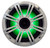 Kicker - Four OEM Replacement White LED 6" 390 Watt 2-Way Marine/Boat Car Audio Coaxial Speakers KM6LC