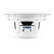 M6-650X-L-GwSw-Single 6.5-inch (165 mm) Marine Coaxial Speaker, White Trim Ring, White Luxe Grille