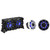 Kicker Marine 51MSC65 Premium 6.5" & 51MWLE104 10" Loaded Enclosure, LED Marine Audio Upgrade
