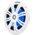 Kicker 49KM604WL KM 6.5" 4Ω Blue LED Marine Coaxial Speakers - Pair - Used, Open Box