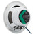 Kicker 49KM604WL KM 6.5" 4Ω Blue LED Marine Coaxial Speakers - Pair - Used, Open Box
