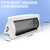 Sony Marine MEX-M72BT with White marine cover