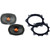 Memphis Audio MJP69 MOJO PRO 6X9 (Pair) NEO MID WITH GRILLE with OEMBKT69 Vehicle Specific 6X9" Speaker Adaptors